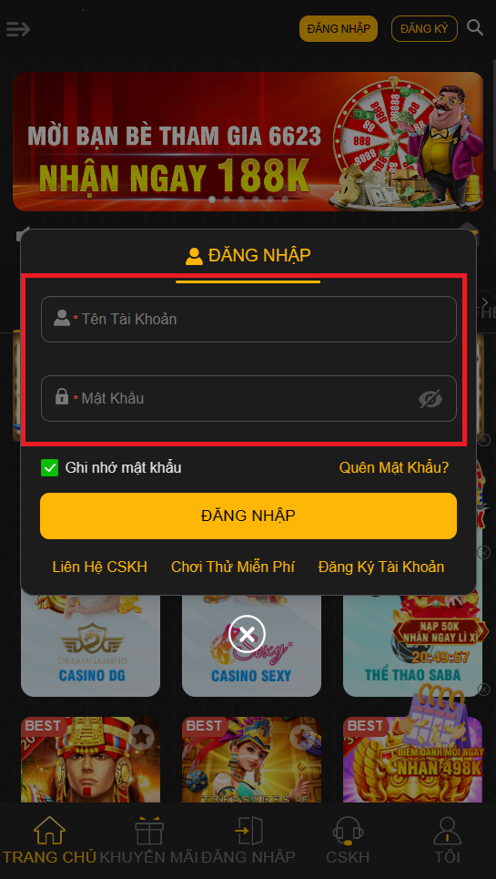 Đăng nhập vào tài khoản Galaxy của bạn