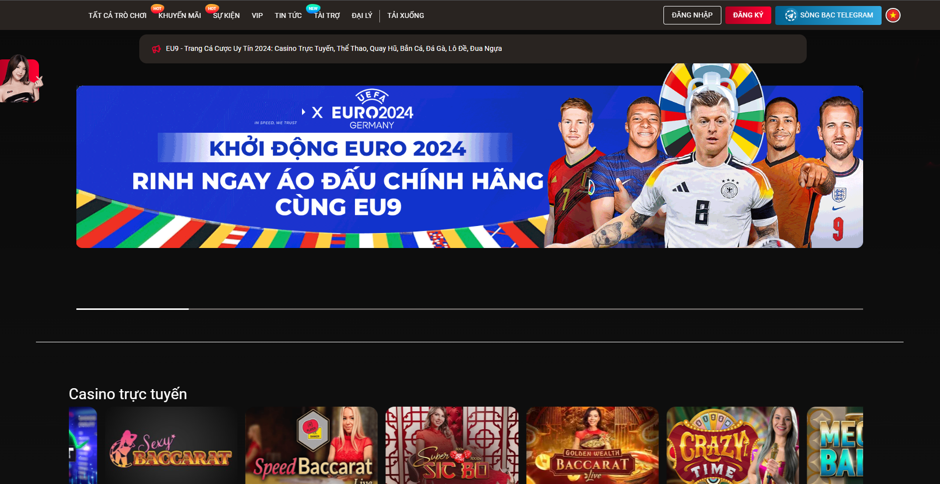 Sòng bạc phổ biến nhất tại Việt Nam EU9