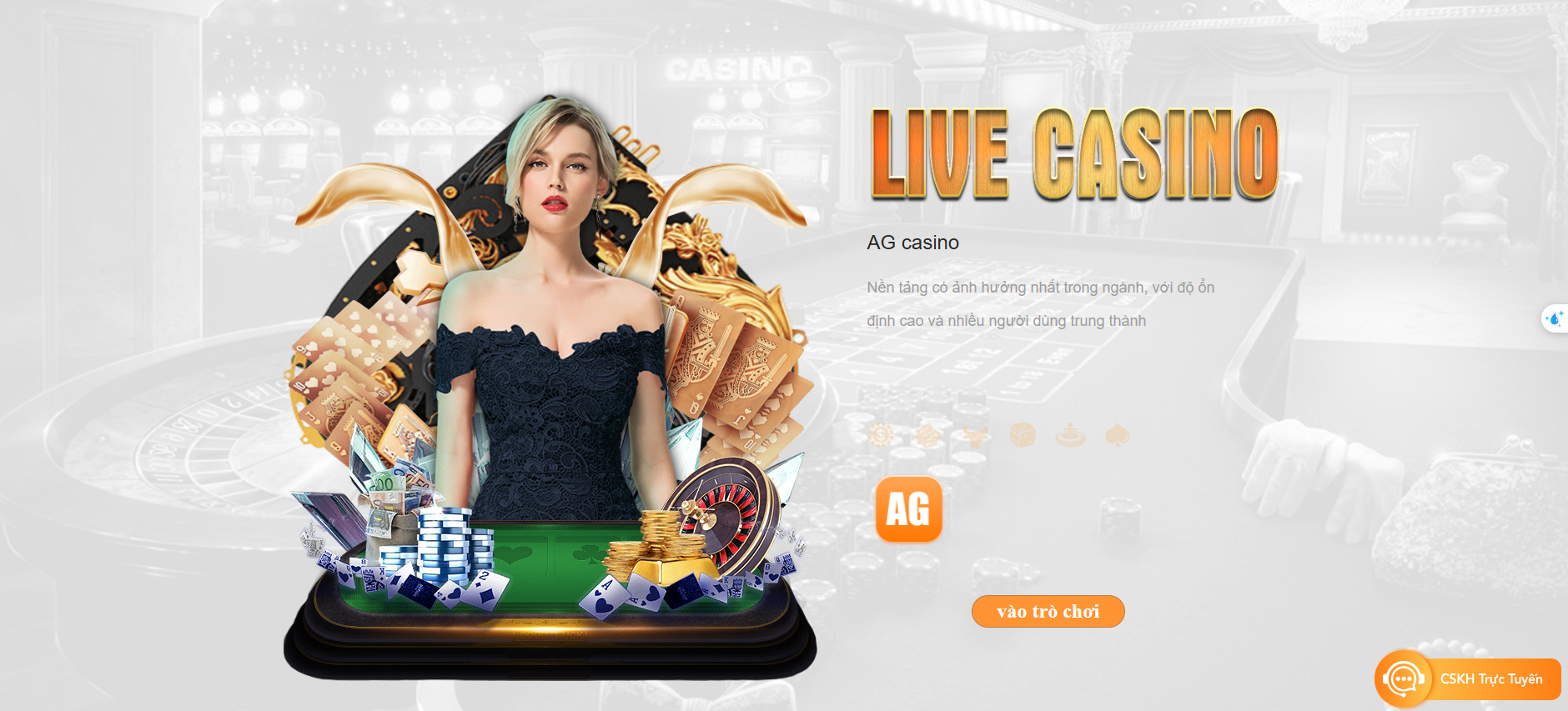 Sòng bạc trực tiếp dành cho mọi người chơi